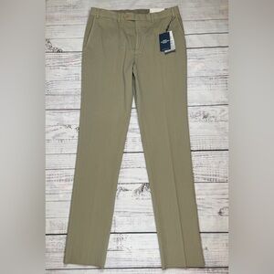 NWT Hart Schaffner Marx New York Fit Tech Pants Men's Size 36R Unhemmed
